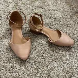 Lane Bryant nude flats size 7 wide